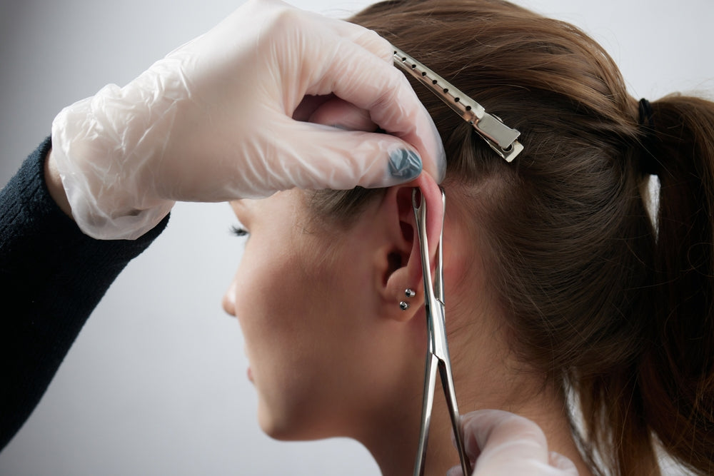 Pflege für Ihr Helix-Piercing
