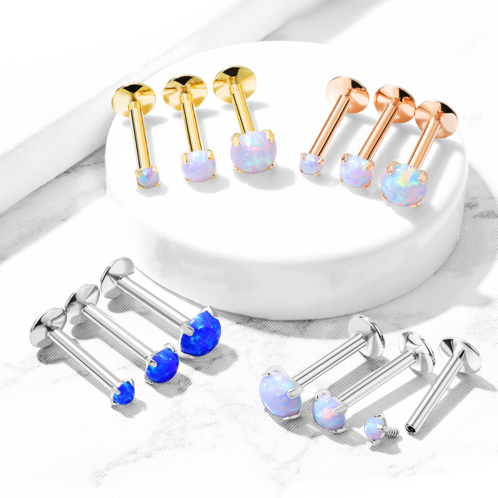Materialien für Labret-Piercings