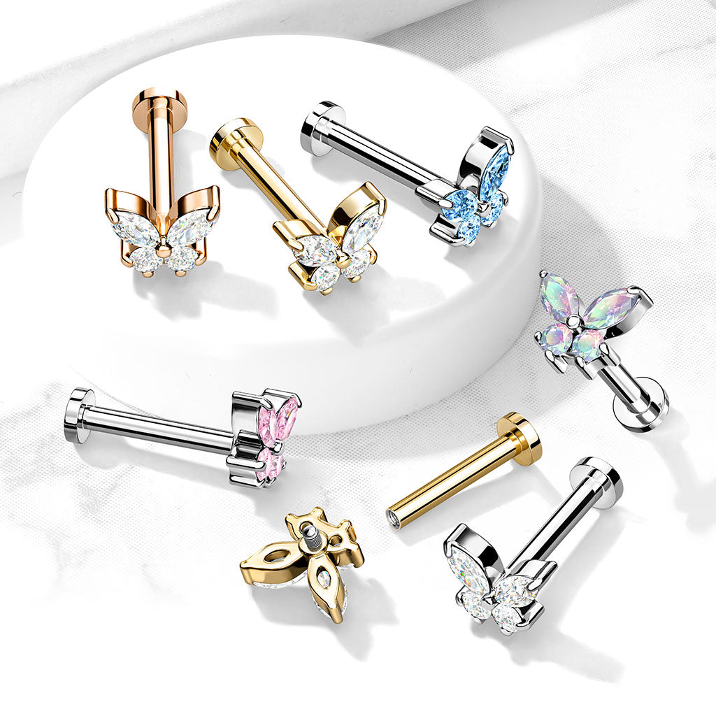 Labret-Piercing