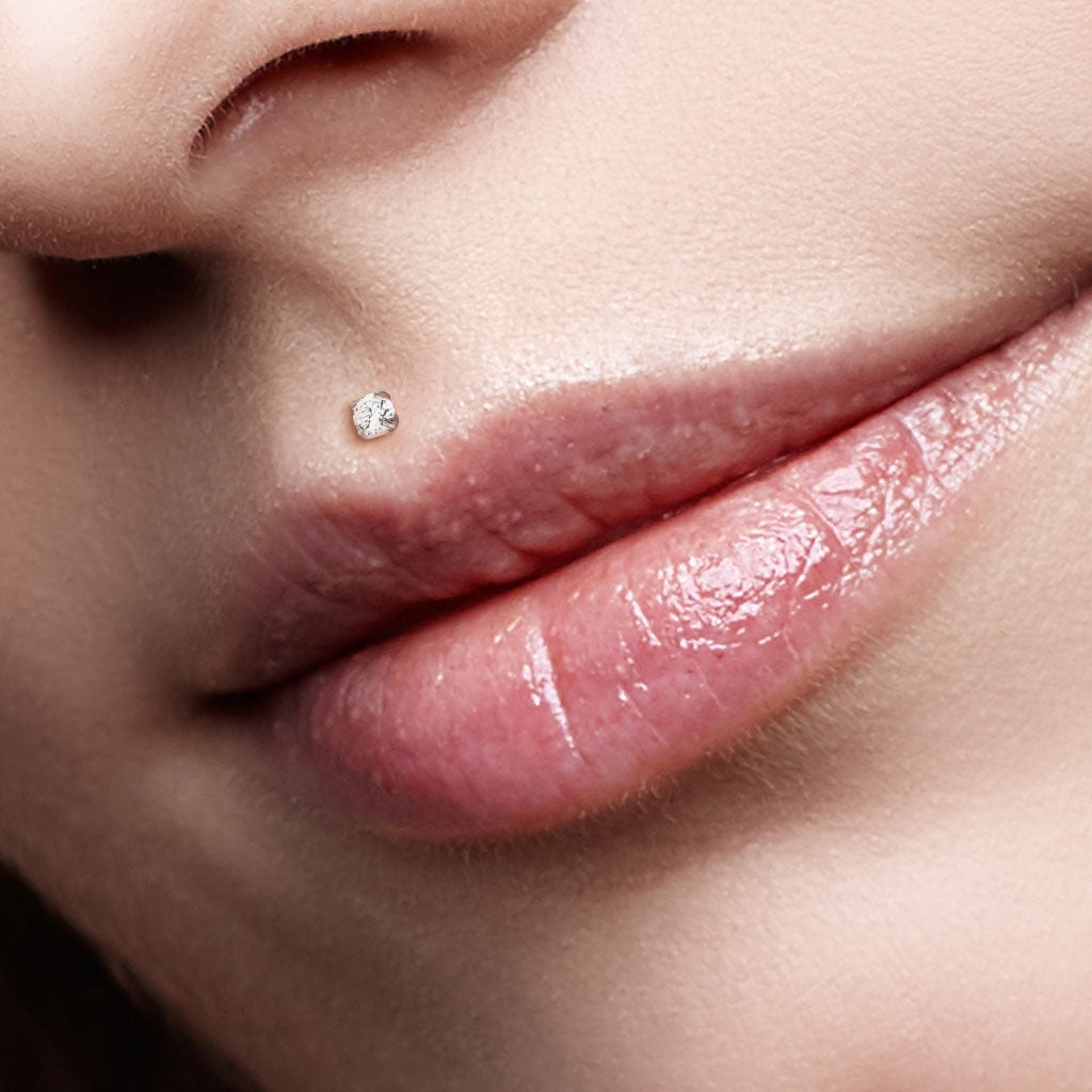 Pflege für Ihr Lippenpiercing