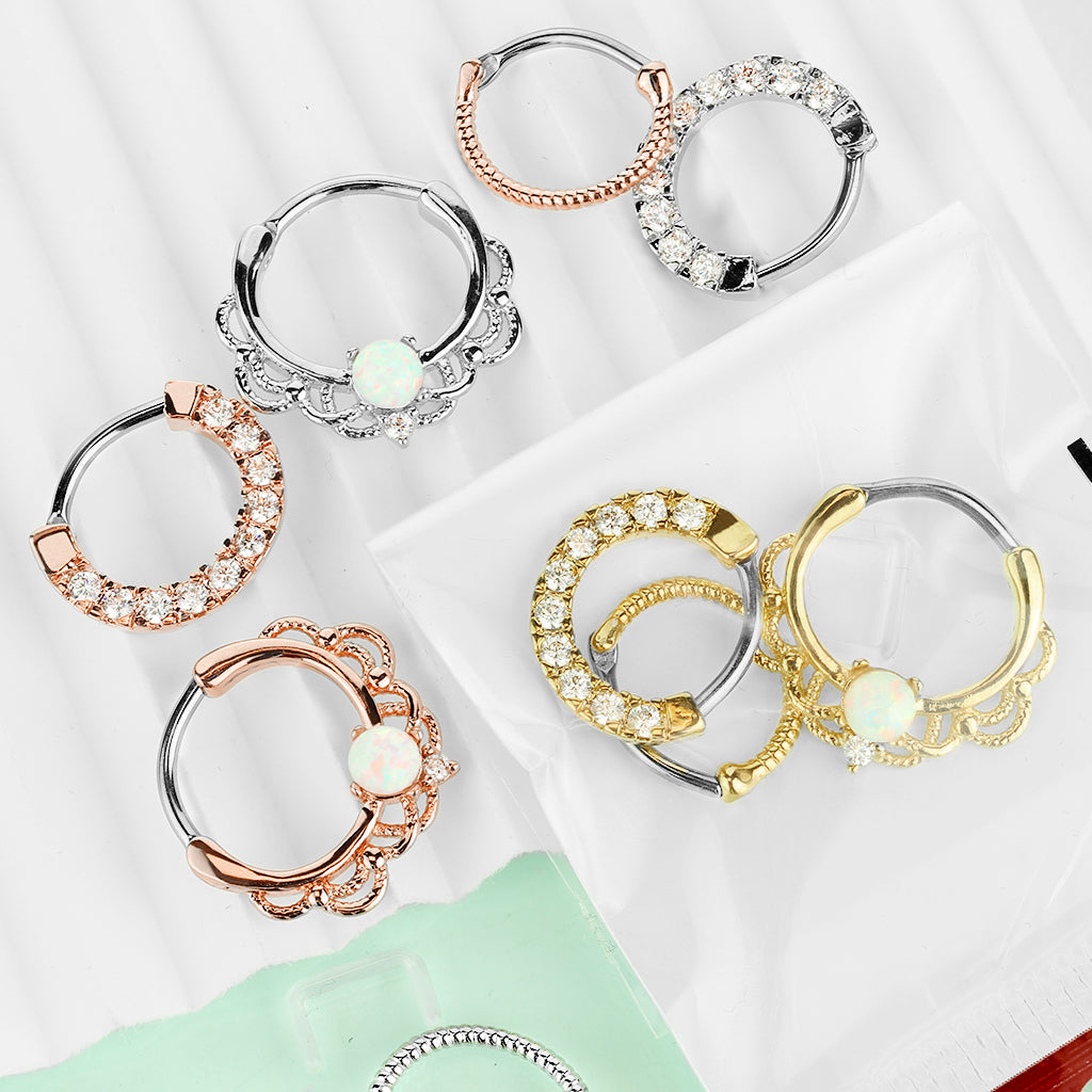 Beste Materialien für Ohrpiercings