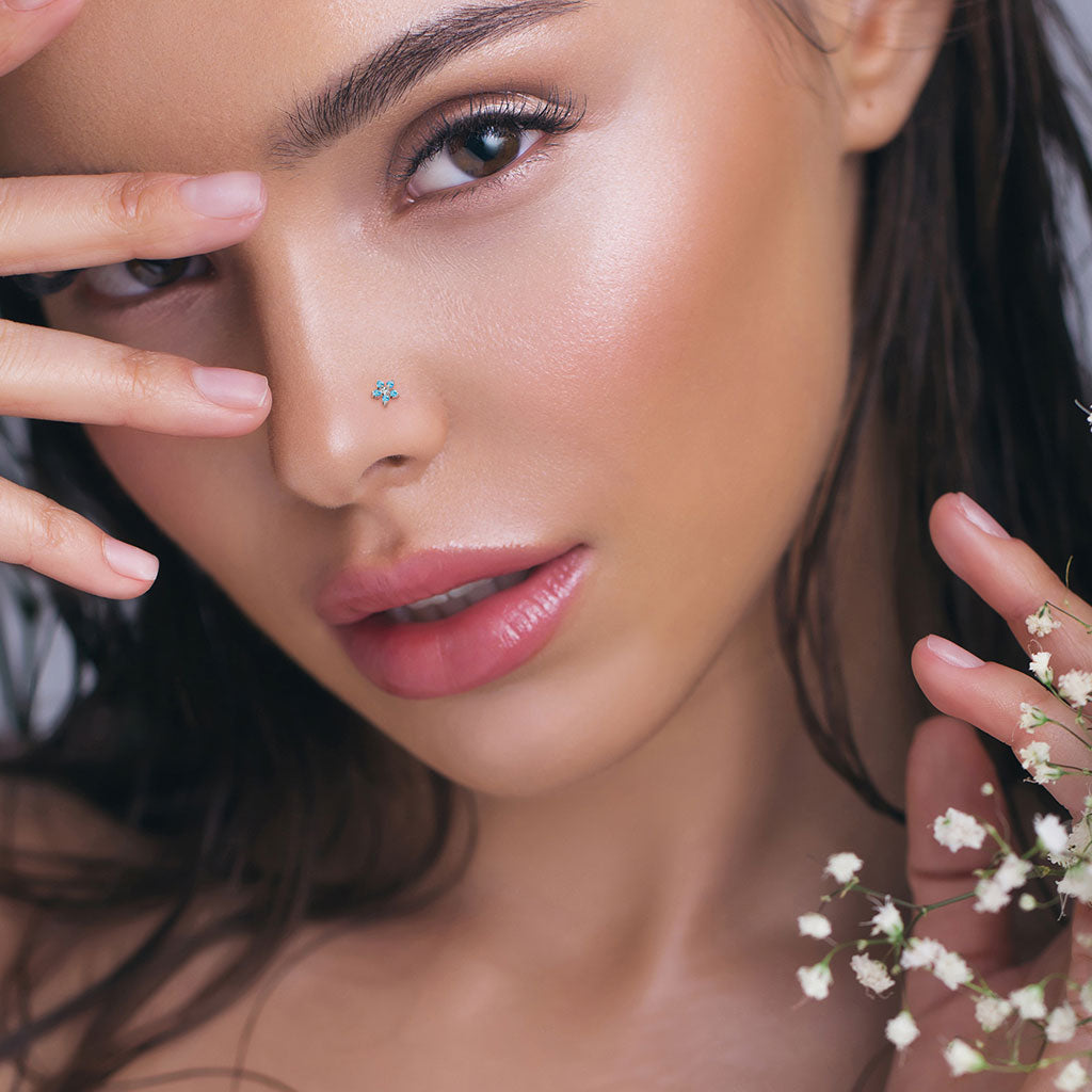 Schmuck für Nasenpiercings