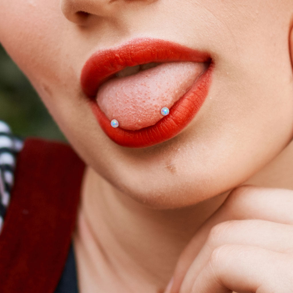 Schmuck für Zungenpiercings
