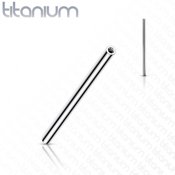 Stab Hantel Barbell Titanium Threadless Push In Barbell Pins