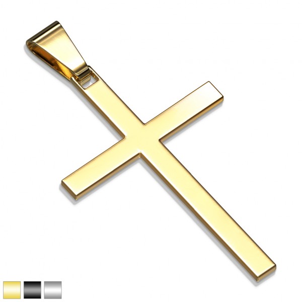 Eleganter Kreuz klassischer Anhänger für Halsketten
